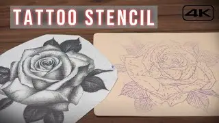 How To Make a Tattoo Stencil - Beginner Tutorial