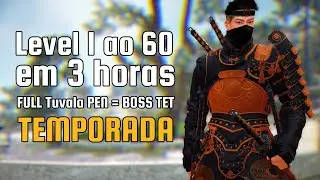 LEVEL 1 ao 60 - FULL TUVALA PEN = BOSS TET - GUIA TEMPORADA - Black Desert Online