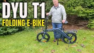 #353 A Brompton Bike UPDATED ? | DYU T1 Electric Folding Commuter Bicycle |