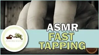 Fast ASMR Tapping on Wooden Table with Binaural Beat Delta Waves