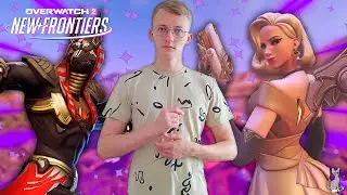 Подробный обзор обновления в Overwatch 2 - New Frontiers. Боевой пропуск 12 сезон ║ SUPERCAT