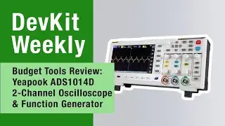 Budget Tools Review: Yeapook ADS1014D 2-Channel Oscilloscope and Function Generator