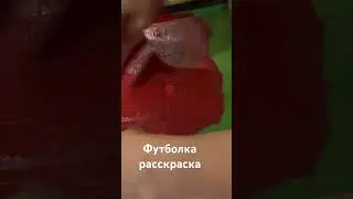 Футболка расскраска