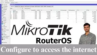 How to setup MikroTik to access the Internet | ISP Configuration | MikroTik CCR 1009