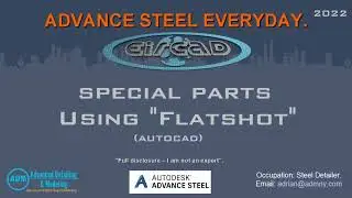 ADVANCE STEEL: Special Parts Using 