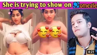 Beautiful Angel Trying to Show her boobs 😁✨ on Omegle