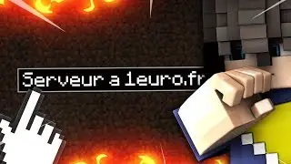 Je Teste Un Serveur Minecraft À 1€ !