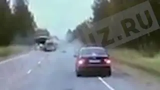 Момент смертельного ДТП с автобусами под Тверью попал на видео