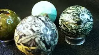 Making Spheres from my BC Gem Stones.