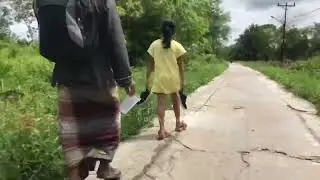 MENUJU DESA SEMANGA’ KECAMATAN SEJANGKUNG DARI SAMBAS