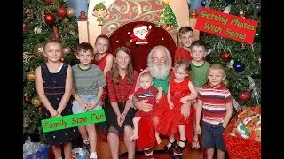 Christmas Photos With The Real Santa (2018) - Family Fun Pictures
