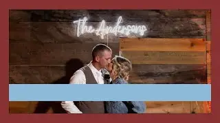 Colt & Kayla Anderson Wedding Video