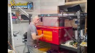 Starburst Extractor Laser Engraver Cabinet Smoke Extractor Best DIY Laser Enclosure on the Market
