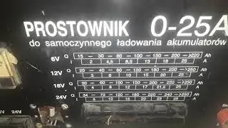 #3 Vlog Przed naprawą - Stary, porządny, uniwersalny prostownik nie do zajechania.
