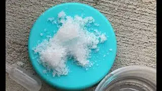 How to make instant snow