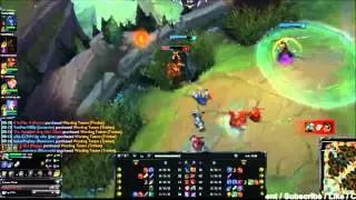 Neon LoL | Poppy Top - Ranked Game Highlights