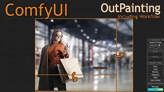 ComfyUI Outpaint workflow 