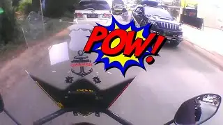 MOTORCYCLE HONDA SUPRA VS TOYOTA FORTUNER!!! AMAZING MOTOVLOG (in colaboration with YAHYA MOTOVLOG)