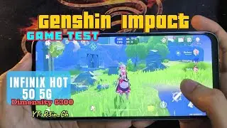 INFINIX HOT 50 5G - Genshin Impact Game Test