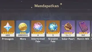 Claim SEMUA Hadiah BP SEKALIGUS  |Genshin Impact|