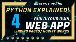 Build Your Own Web Application | Linking Pages & How It All Fits Together | Part 4