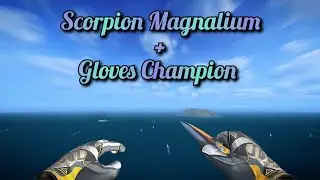 Scorpion Magnalium + Gloves Champion