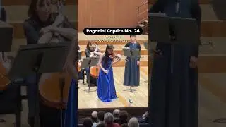 fun little encore in Milan (Paganini Caprice No. 24)