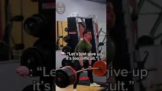 🧠 “LET’S JUST GIVE UP ITS TOO DIFFICULT.”