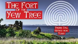Neo-Pagan Labyrinths at the Fort of the Yew Tree | Dunure Castle - Scotland 🏴󠁧󠁢󠁳󠁣󠁴󠁿