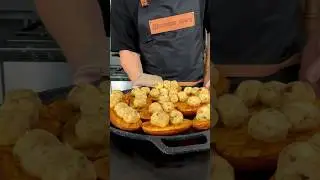 Картошка с сырной начинкой в духовке