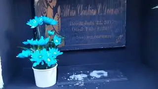 FLOWERS AND CANDLES  #november1st  #gonebutneverforgotten