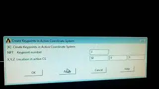 Beam analysis in ansys