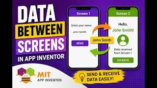 App Inventor: Passing data between screens