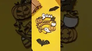 👻Halloween Multi-Layered Wreath 🎃Laser Cut with NEJE Max4
