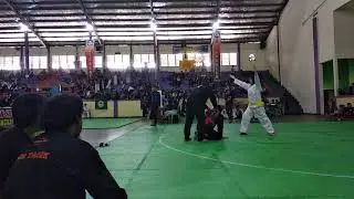 😱😱 BANTINGAN MAUT KENA LEHER!!!! PENCAK SILAT PERISAI DIRI