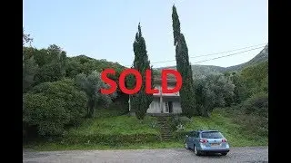 SOLD Kotor Bay - Kostanjica, Villa with Plot Close to Sea SOLD