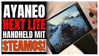 AYANEO NEXT LITE 😱| STEAMOS Handheld angekündigt ! 😱 Erster Handheld nach dem Steam DECK mit STEAMOS