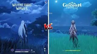 Night In Genshin Impact vs Wuthering Waves SIde By Side