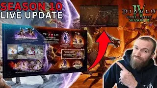 Diablo 4 Live Updates Bring Huge Changes To Season 10!