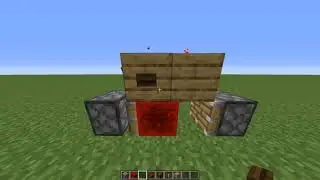Как построить кнопку, которая работает, как рычаг в Minecraft