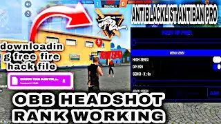 OB35 WHITE444 100% Anti Ban New panel Hack PC + ANDROID🔥Free fire Max Panel hack🔥Mobile Regedit