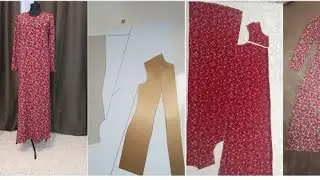 трапеция куйлак  бичиб тикиш