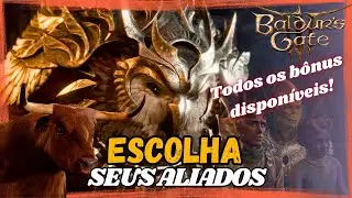 How to get the support of each ally at the end of Baldur's Gate 3