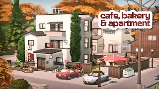 Cozy Café, Bakery & Apartment 🧁 | The Sims 4 Speed Build