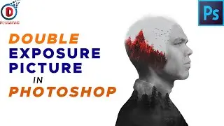 DOUBLE EXPOSURE PICTURE  |  PHOTOSHOP TUTORIAL | USING SIMPLE STEPS!! #photoshop #graphics_design