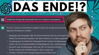 GAMECHANGER GPT! Macht der KI-Bot Google Ads Agenturen überflüssig?!