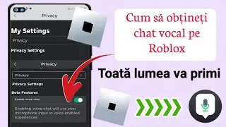Cum să obțineți chat vocal pe Roblox (2024) |  Activați chatul vocal în Roblox