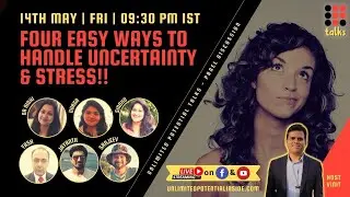 4 Ways to deal with Uncertainty & Stress it Causes! | Uptalks Friday