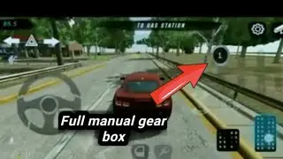 Full manual gear box car game with realistic car driving experience best graphics