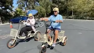 Who Will Win Our Electric Trike Race? We Are Seniors, And We Love Our ETrikes!